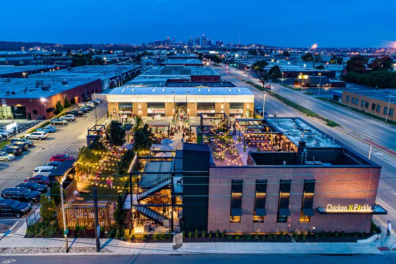 Chicken N Pickle - North Kansas City watch party venue