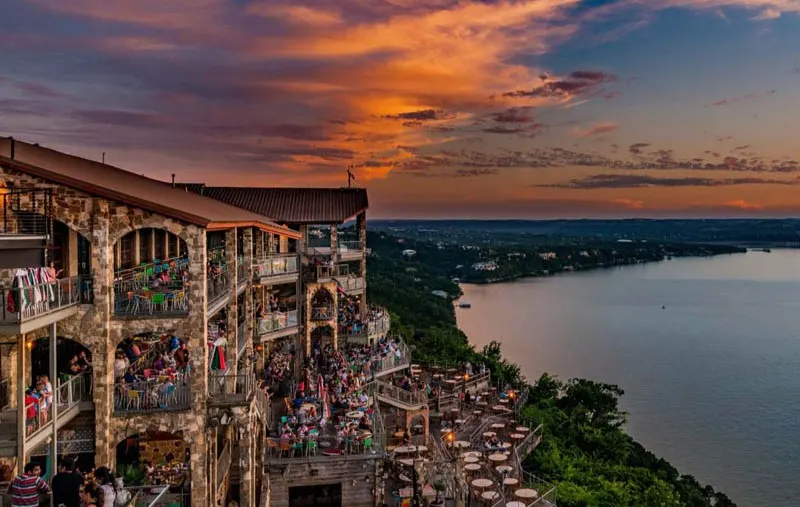 The Oasis On Lake Travis watch party venue