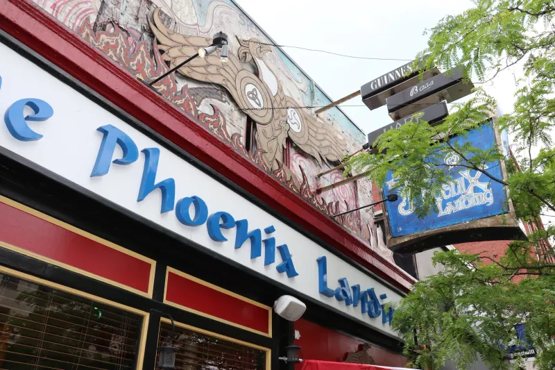 The Phoenix Landing watch party venue
