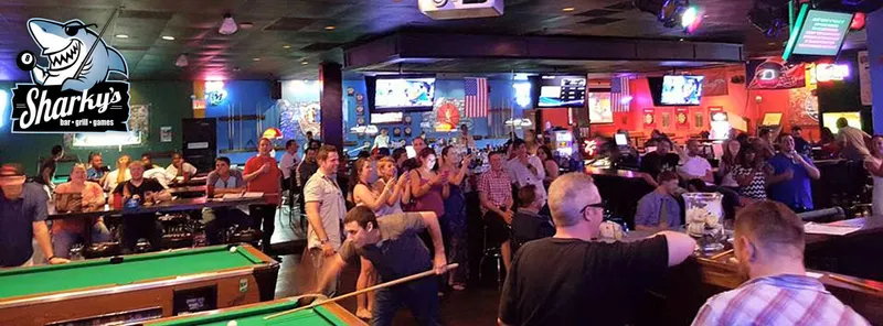Sharky's Bar, Grill & Games watch party venue