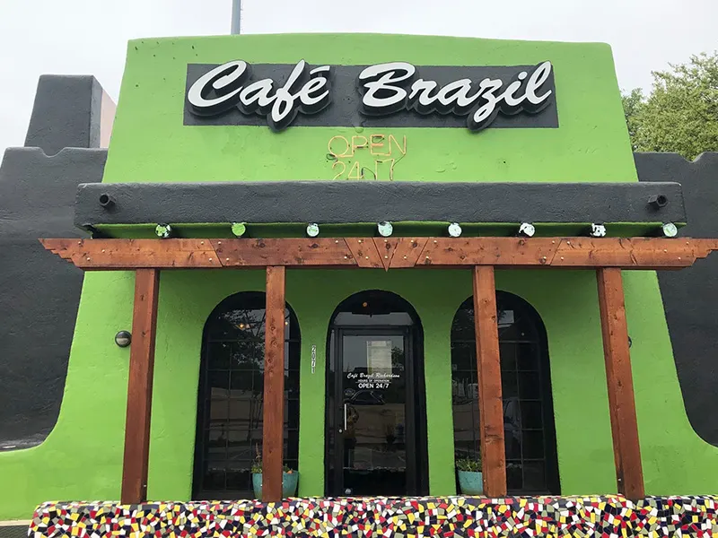 Cafe Brazil - Richardson watch party venue