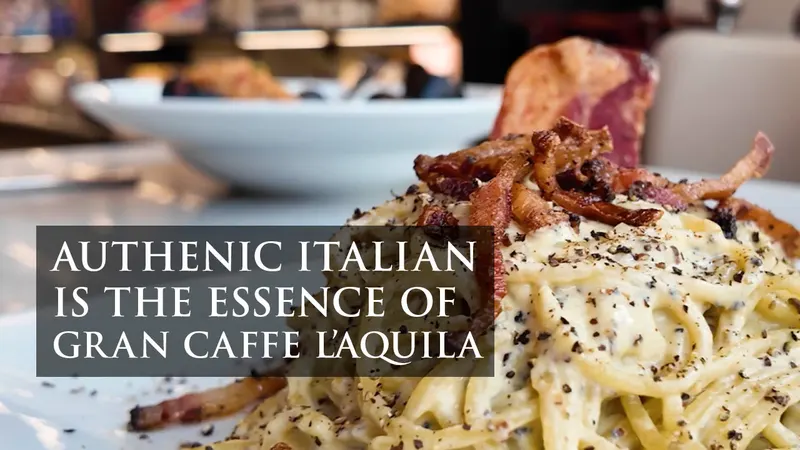 Gran Caffe L'Aquila watch party venue