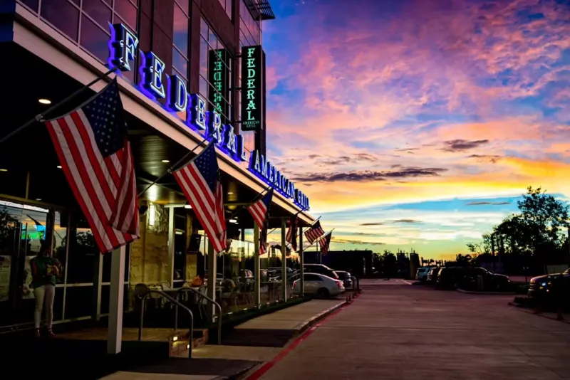 Federal American Grill watch party venue