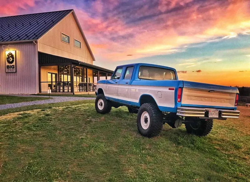 Big Truck  Farm Brewery watch party venue